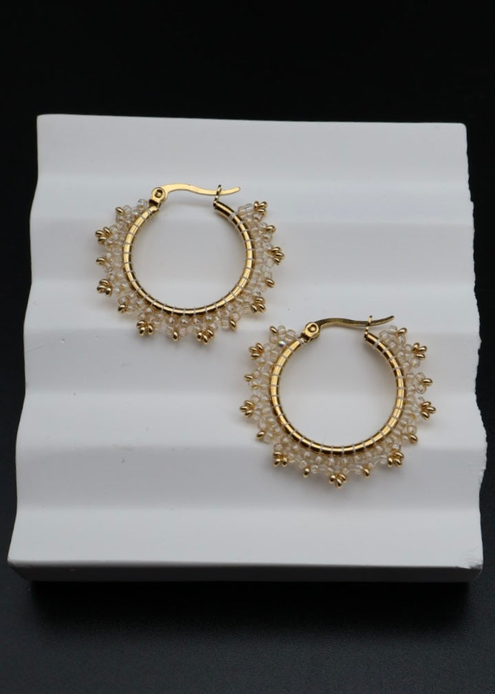 Subtle Whimsy Hoops