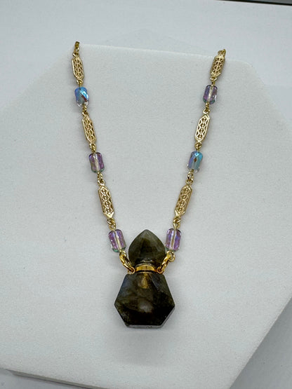 Hidden Light Labradorite Necklace