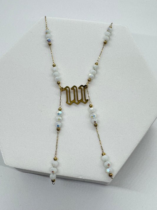 Sacred Angel Number 111 Glow Necklace