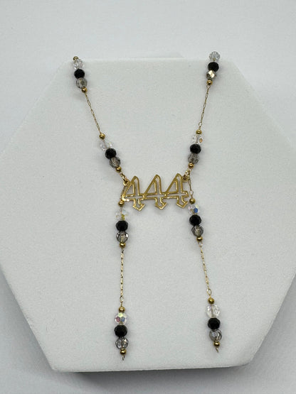 Sacred Angel Number 444 Glow Necklace