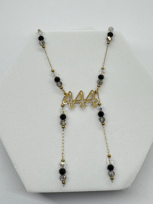 Sacred Angel Number 444 Glow Necklace
