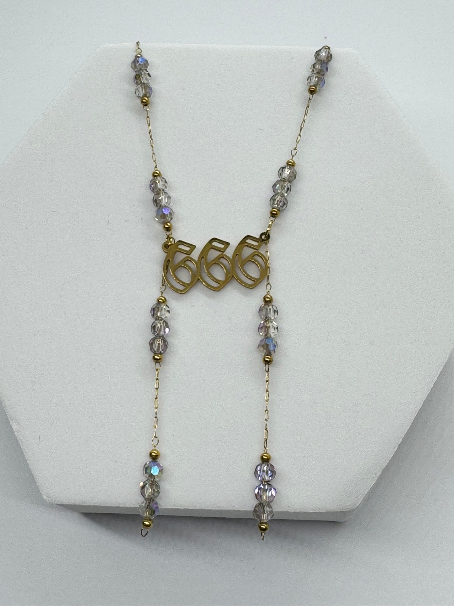 Sacred Angel Number 666 Glow Necklace