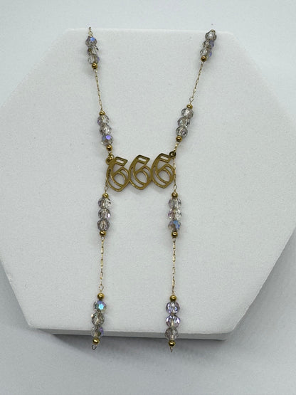 Sacred Angel Number 666 Glow Necklace