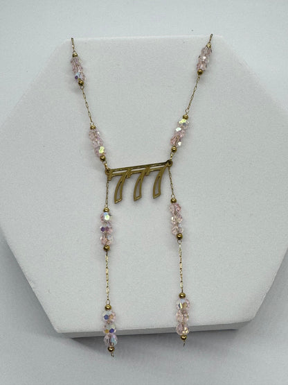 Sacred Angel Number 777 Glow Necklace